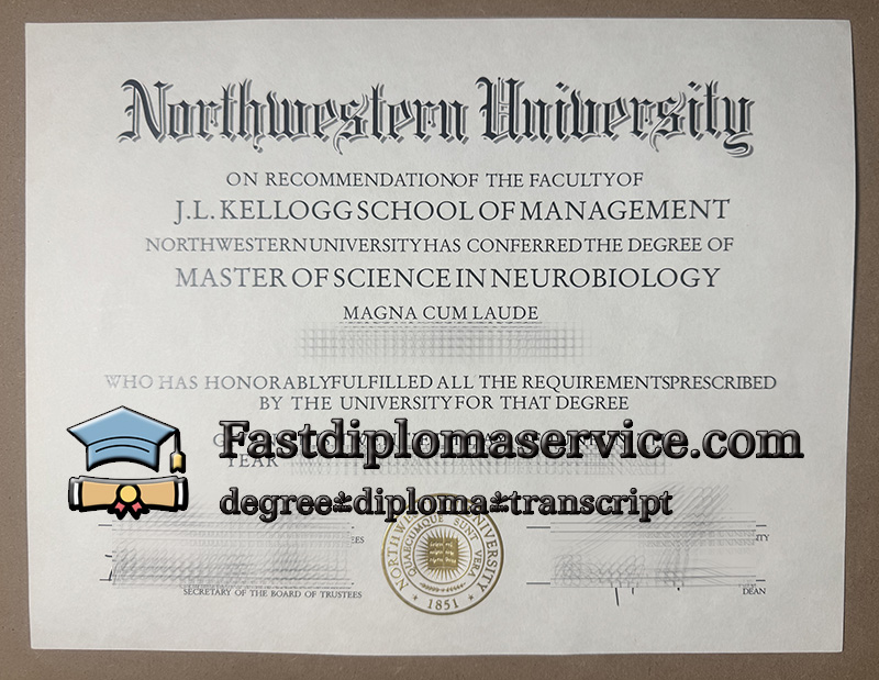 Buy Northwestern University diploma