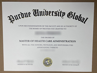 Order Purdue University Global diploma