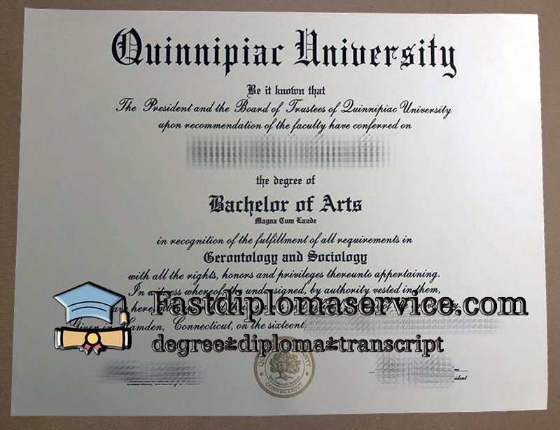 Buy Quinnipiac University diploma