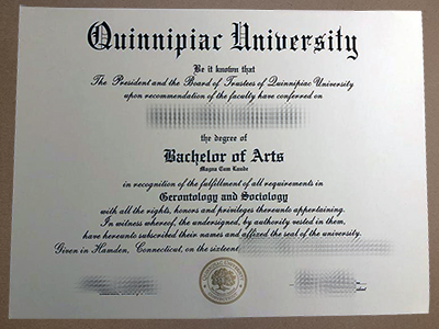 Order Quinnipiac University diploma