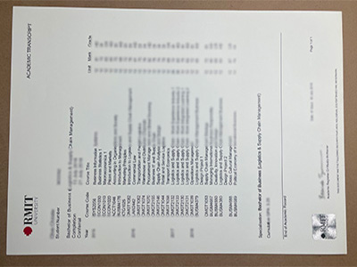 fake RMIT University diploma