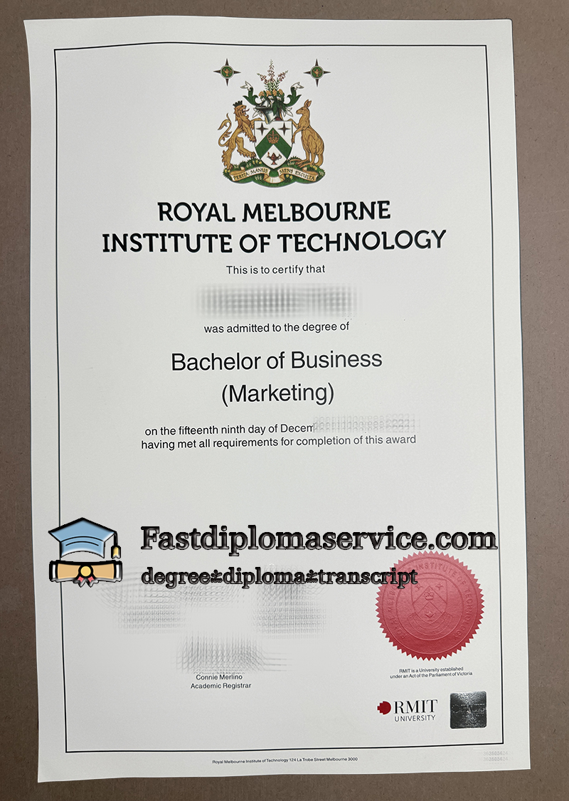 Buy RMIT certificate