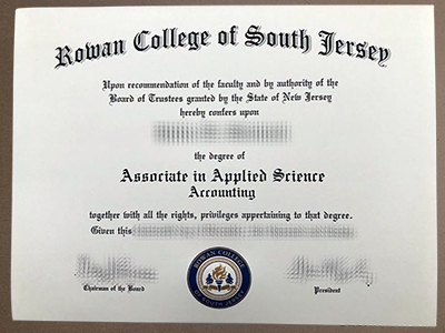 Buy Rowan College of South Jersey degree