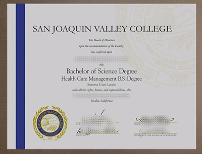 Can I order San Joaquin Valley College diploma