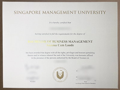 Order Singapore Management University diploma