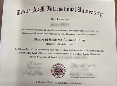 Make Texas A&M International University degree