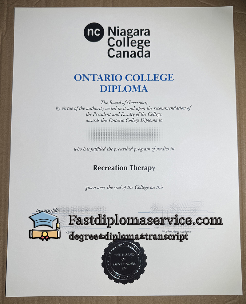 Where to get Niagara College Canada diploma？