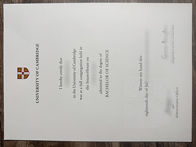 Can I order University of Cambridge diploma