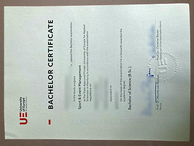 Buy University of Europe diploma, get University of Europe degree online