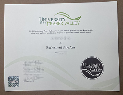 buy University of Fraser Valley diploma