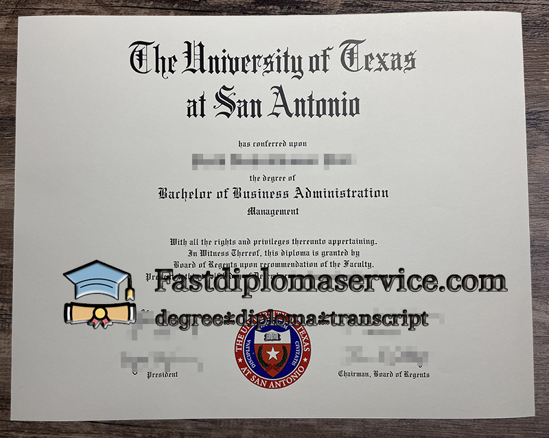 buy University of Texas at San Antonio diploma