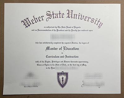 get Weber State University degree