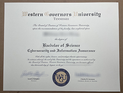 get Western Governors University diploma