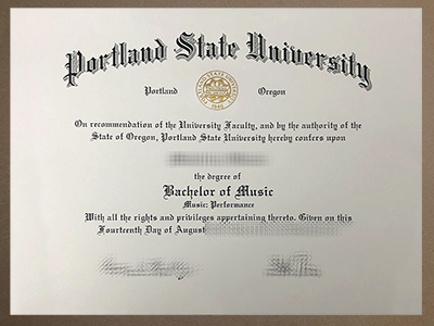 order Portland State University diploma