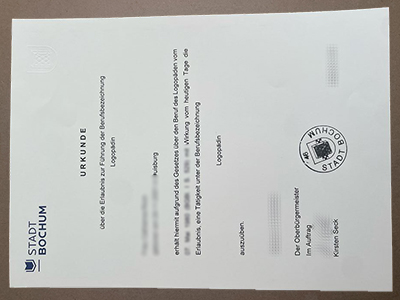 get Stadt Bochum degree