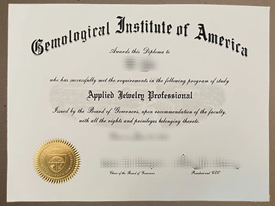 Order Gemological Institute of America certificate