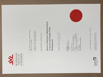 Order Australian Institute of Business diploma