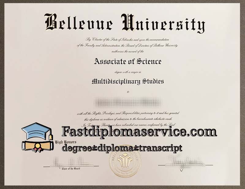 make Bellevue University diploma