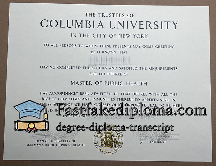 Buy Columbia University diploma