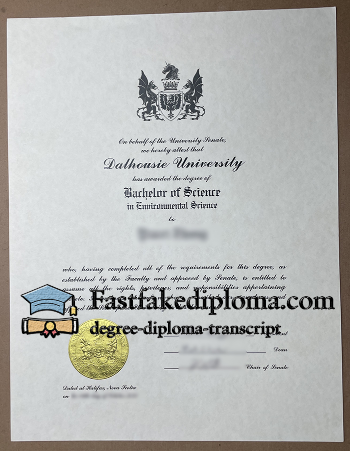 Buy Dalhousie University diploma