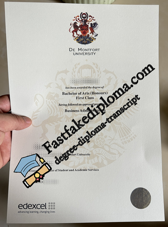 Buy De Montfort University diploma