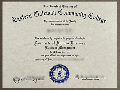 order Eastern Gateway Community College certificate
