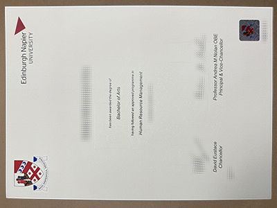 make Edinburgh Napier University degree