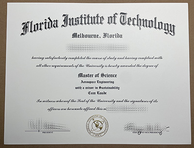 Order Florida Tech certificate