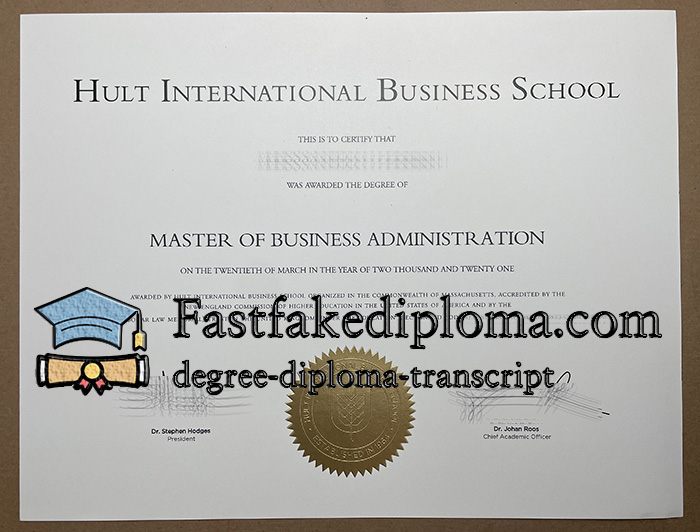 Buy Hult Business School diploma
