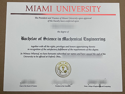 buy Miami University degree