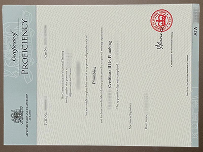 NSW Plumbing III Certificate