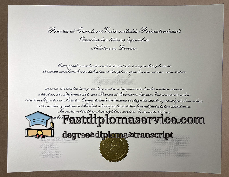 How to order Princeton University diploma?