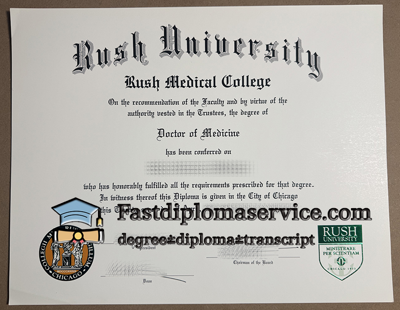 buy Rush University diploma