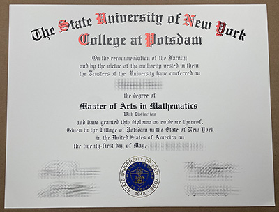 make SUNY Potsdam degree