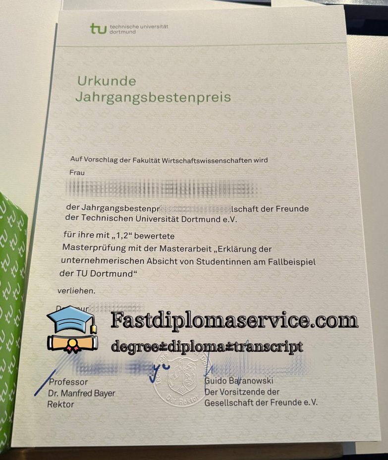 How to buy TU Dortmund diploma? buy TU Dortmund degree online