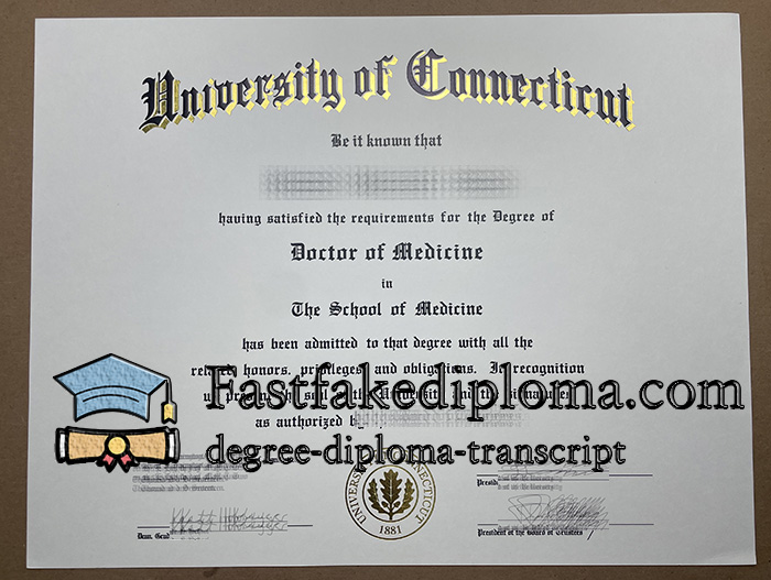 get University of Connecticut diploma