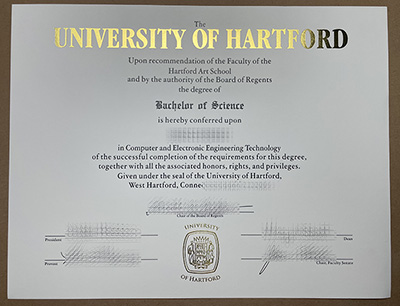 Make University of Hartford diploma