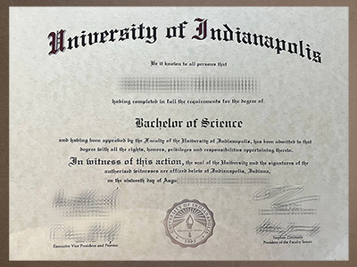 Make University of Indianapolis diploma
