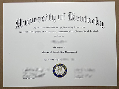 University of Kentucky diploma