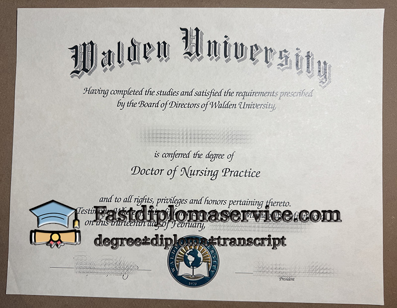 Buy Walden University fake diploma