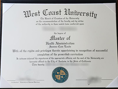 Make West Coast University diploma