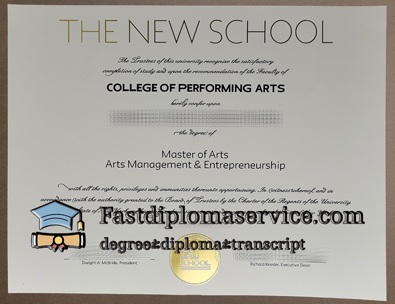 buy New School diploma