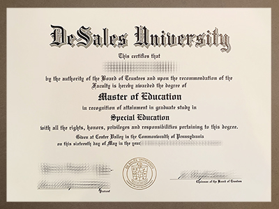 Where to get Desales University diploma?