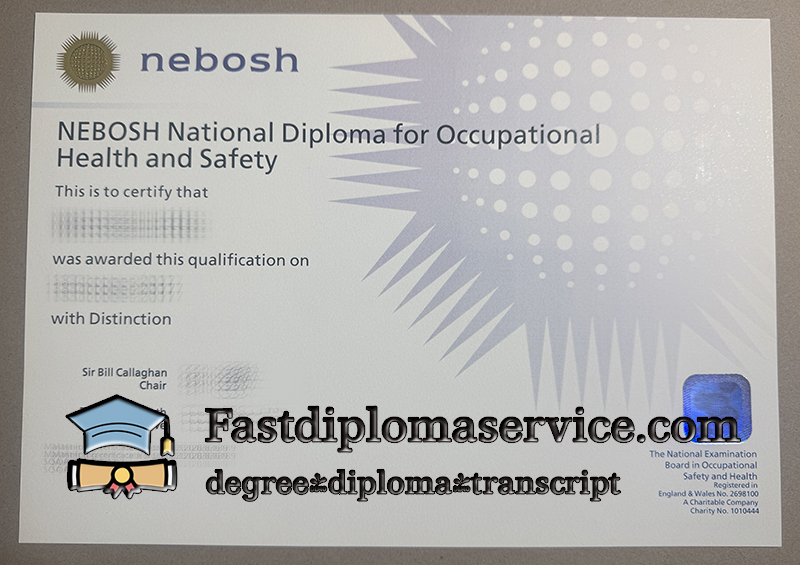 realistic Nebosh certificate