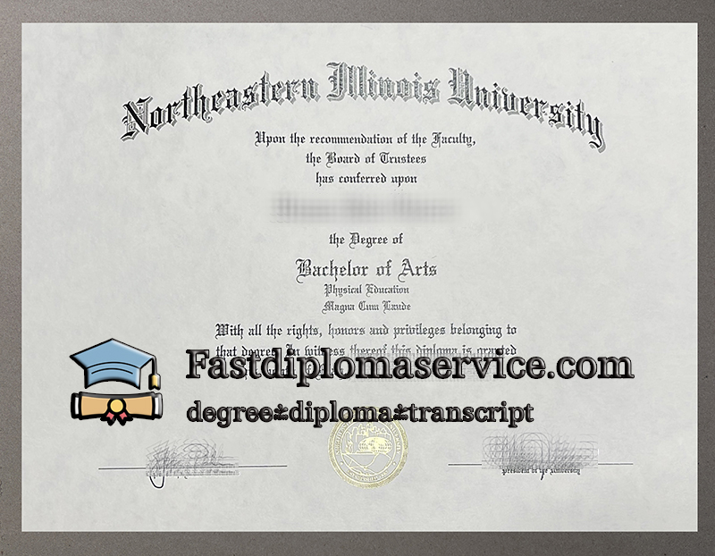 get Northeastern Illinois University diploma