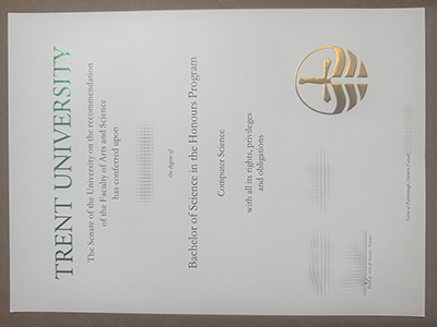 get Trent University certificate