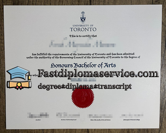 University of Toronto diploma